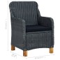 vidaXL Juego de comedor para jardín de 5 piezas gris oscuro vidaXL Juego de comedor para jardín de 5 piezas gris oscuro