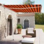vidaXL Toldo de pie automático naranja y marrón 300x250 cm vidaXL Toldo de pie automático naranja y marrón 300x250 cm