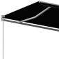vidaXL Toldo de pie automático gris antracita 400x350 cm