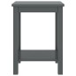 vidaXL Mesitas de noche madera maciza de pino gris oscuro 35x30x47 cm vidaXL Mesitas de noche madera maciza de pino gris oscuro 35x30x47 cm