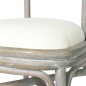 vidaXL Sillas de comedor 4 unidades lino gris vidaXL Sillas de comedor 4 unidades lino gris
