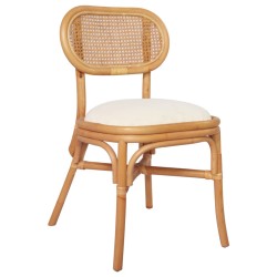 vidaXL Sillas de comedor 6 unidades lino