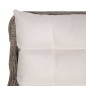vidaXL Juego de comedor para jardín de 3 piezas marrón vidaXL Juego de comedor para jardín de 3 piezas marrón