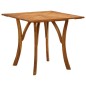 vidaXL Juego de comedor para jardín de 3 piezas marrón vidaXL Juego de comedor para jardín de 3 piezas marrón
