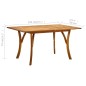 vidaXL Juego de comedor para jardín 5 piezas negro vidaXL Juego de comedor para jardín 5 piezas negro