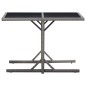 vidaXL Juego de comedor para jardín 3 piezas gris vidaXL Juego de comedor para jardín 3 piezas gris