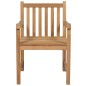 vidaXL Sillas de jardín 6 uds madera maciza de teca cojines azul royal vidaXL Sillas de jardín 6 uds madera maciza de teca cojines azul royal