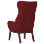 vidaXL Sillón de relax de tela color rojo tinto vidaXL Sillón de relax de tela color rojo tinto
