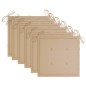 vidaXL Sillas de jardín apilables 6 uds madera de teca con cojines vidaXL Sillas de jardín apilables 6 uds madera de teca con cojines