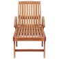 vidaXL Tumbonas 2 uds madera maciza de teca con cojín a cuadros gris vidaXL Tumbonas 2 uds madera maciza de teca con cojín a cuadros gris