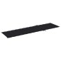 vidaXL Tumbonas con mesa y cojín 2 unidades madera maciza de teca vidaXL Tumbonas con mesa y cojín 2 unidades madera maciza de teca