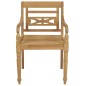 vidaXL Sillas Batavia 8 unidades madera maciza de teca vidaXL Sillas Batavia 8 unidades madera maciza de teca