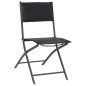 vidaXL Juego de comedor de jardín 3 piezas acero