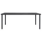 vidaXL Juego de comedor para jardín 7 piezas acero vidaXL Juego de comedor para jardín 7 piezas acero