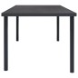 vidaXL Juego de comedor para jardín 7 piezas acero vidaXL Juego de comedor para jardín 7 piezas acero