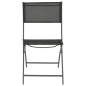vidaXL Juego de comedor de jardín 9 piezas acero vidaXL Juego de comedor de jardín 9 piezas acero