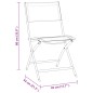 vidaXL Juego de comedor de jardín 9 piezas acero vidaXL Juego de comedor de jardín 9 piezas acero