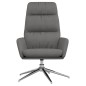 vidaXL Sillón de relax de tela gris claro vidaXL Sillón de relax de tela gris claro
