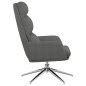 vidaXL Sillón de relax de tela gris claro vidaXL Sillón de relax de tela gris claro