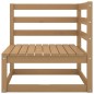 vidaXL Muebles de jardín 8 piezas marrón miel madera maciza de pino vidaXL Muebles de jardín 8 piezas marrón miel madera maciza de pino