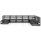 vidaXL Juego de muebles de jardín 8 piezas negro madera maciza pino vidaXL Juego de muebles de jardín 8 piezas negro madera maciza pino