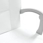 vidaXL Silla de oficina reclinable cuero sintético blanco vidaXL Silla de oficina reclinable cuero sintético blanco