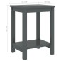 vidaXL Mesitas de noche madera maciza de pino gris oscuro 35x30x47 cm vidaXL Mesitas de noche madera maciza de pino gris oscuro 35x30x47 cm