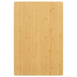 vidaXL Tablero de mesa de bambú 60x100x2,5 cm