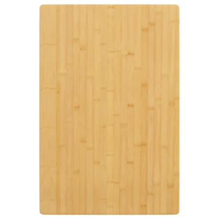vidaXL Tablero de mesa de bambú 60x100x2,5 cm