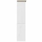 vidaXL Librería BODO madera maciza de pino blanco y marrón 80x40x172cm vidaXL Librería BODO madera maciza de pino blanco y marrón 80x40x172cm