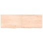 vidaXL Tablero de mesa madera maciza roble sin tratar 120x40x(2-6) cm vidaXL Tablero de mesa madera maciza roble sin tratar 120x40x(2-6) cm