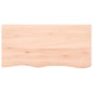 vidaXL Tablero de mesa madera maciza de roble sin tratar 100x50x2 cm vidaXL Tablero de mesa madera maciza de roble sin tratar 100x50x2 cm