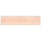 vidaXL Tablero de mesa madera maciza roble sin tratar 220x50x(2-4) cm vidaXL Tablero de mesa madera maciza roble sin tratar 220x50x(2-4) cm