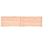 vidaXL Tablero de mesa madera maciza roble sin tratar 220x50x(2-4) cm vidaXL Tablero de mesa madera maciza roble sin tratar 220x50x(2-4) cm
