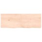 vidaXL Tablero de mesa madera maciza roble sin tratar 140x50x(2-4) cm vidaXL Tablero de mesa madera maciza roble sin tratar 140x50x(2-4) cm