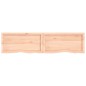 vidaXL Tablero de mesa madera maciza roble sin tratar 160x40x(2-6) cm vidaXL Tablero de mesa madera maciza roble sin tratar 160x40x(2-6) cm