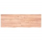 vidaXL Tablero mesa madera roble tratada marrón claro 180x60x(2-6) cm vidaXL Tablero mesa madera roble tratada marrón claro 180x60x(2-6) cm