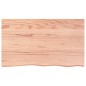 vidaXL Tablero de mesa madera roble tratada marrón claro 100x60x2 cm