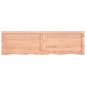 vidaXL Tablero mesa madera roble tratada marrón claro 140x40x(2-4) cm vidaXL Tablero mesa madera roble tratada marrón claro 140x40x(2-4) cm