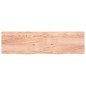 vidaXL Tablero mesa madera roble tratada marrón claro 220x60x(2-6) cm vidaXL Tablero mesa madera roble tratada marrón claro 220x60x(2-6) cm