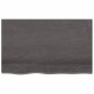 vidaXL Tablero de mesa madera de roble tratada gris oscuro 80x50x2 cm vidaXL Tablero de mesa madera de roble tratada gris oscuro 80x50x2 cm