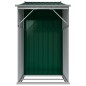 vidaXL Cobertizo de jardín acero galvanizado verde 277x93x179 cm vidaXL Cobertizo de jardín acero galvanizado verde 277x93x179 cm