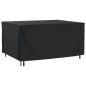 vidaXL Cubierta muebles de jardín negro impermeable 420D 180x140x90 cm vidaXL Cubierta muebles de jardín negro impermeable 420D 180x140x90 cm