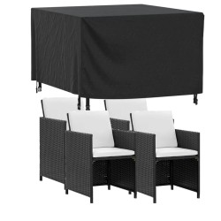 vidaXL Cubierta de muebles de jardín 420D impermeable 113x113x73 cm