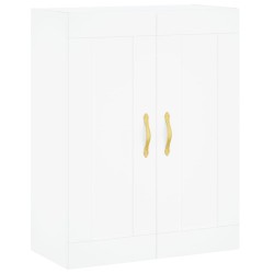 vidaXL Armario de pared madera de ingeniería blanco 69,5x34x90 cm