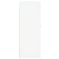 vidaXL Armario de pared madera de ingeniería blanco 69,5x34x90 cm