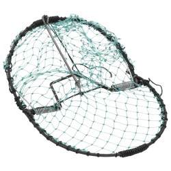 vidaXL Trampa para pájaros acero verde 20 cm 