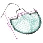vidaXL Trampa para pájaros acero verde 20 cm vidaXL Trampa para pájaros acero verde 20 cm