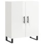 vidaXL Aparador alto madera contrachapada blanco brillo 69,5x34x180 cm vidaXL Aparador alto madera contrachapada blanco brillo 69,5x34x180 cm