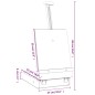 vidaXL Caballete de sobremesa madera maciza pino 27x43x68 cm vidaXL Caballete de sobremesa madera maciza pino 27x43x68 cm